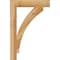 Ekena Millwork Thorton Block Rough Sawn Bracket, Western Red Cedar, 4"W x 24"D x 36"H BKT04X24X36THR05RWR - alternate 2